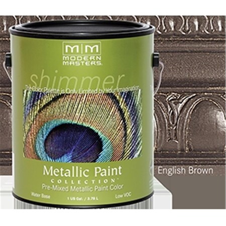 Office Desk ME525 1 Gal. English Brown Metallic Paint OF3575085